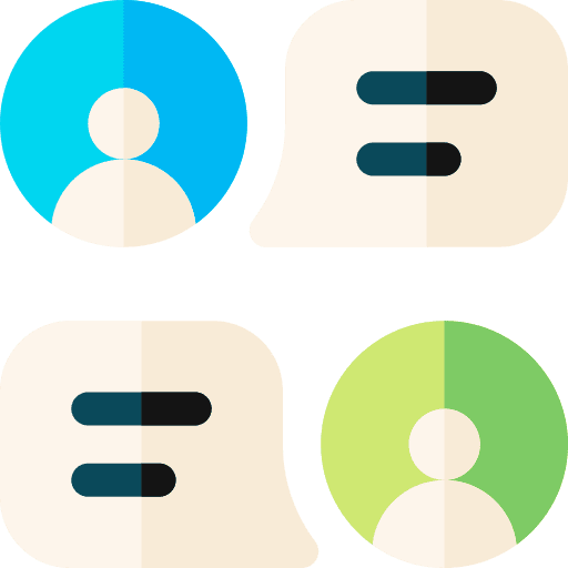 Speech bubble speech bubble talk conversation icon Speech bubble speech bubble talk conversation icon