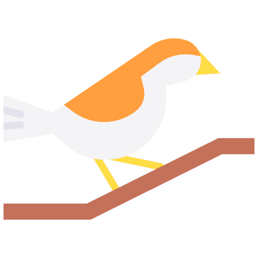 Ovenbird wings animals bird icon Ovenbird wings animals bird icon