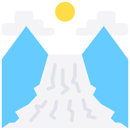 Perito moreno scenery nature ice icon Perito moreno scenery nature ice icon