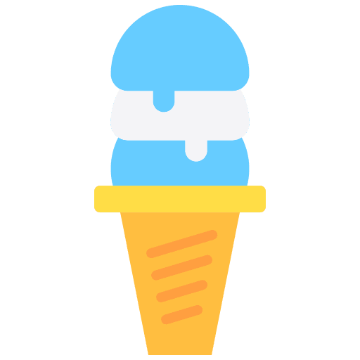 Ice cream cone summer ice cream cone food icon Ice cream cone summer ice cream cone food icon