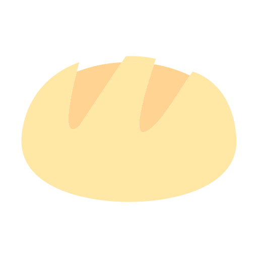 Bread toast sweet breakfast icon