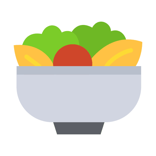 Salad salads food and restaurant organic icon