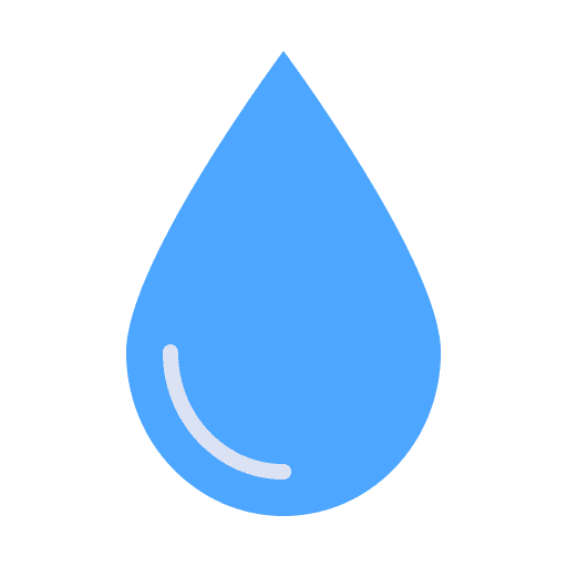 Water raindrop drip weather icon