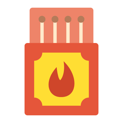 Match box matches furniture and household matchsticks icon Match box matches furniture and household matchsticks icon