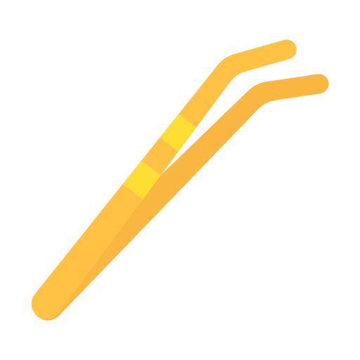 Tweezers personal care healthcare and medical eyebrow icon Tweezers personal care healthcare and medical eyebrow icon