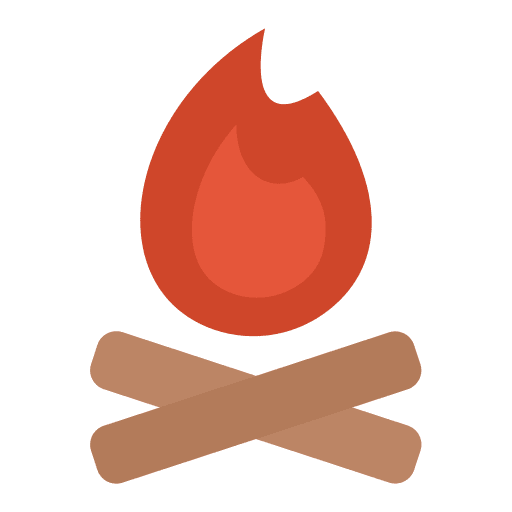 Firewood nature camping bonfire icon Firewood nature camping bonfire icon