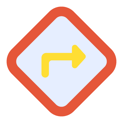 Direction panel road direction icon Direction panel road direction icon