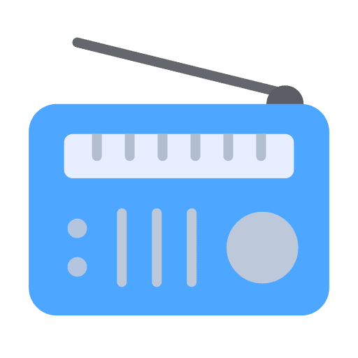 Radio technology radio electronics icon Radio technology radio electronics icon