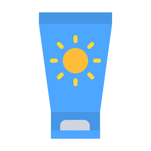 Sunscreen holidays sunblock sun protection icon Sunscreen holidays sunblock sun protection icon
