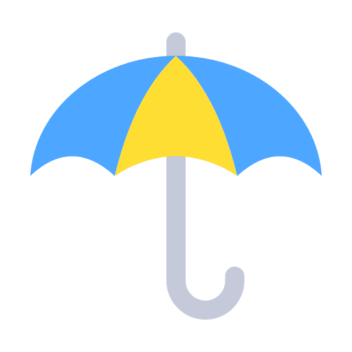 Umbrella weather tools and utensils umbrellas icon Umbrella weather tools and utensils umbrellas icon