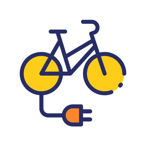 Electric bicycle transportation electric bicycle bicycle icon