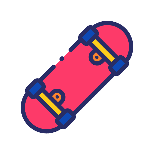 Skateboard skateboarding leisure skate icon Skateboard skateboarding leisure skate icon