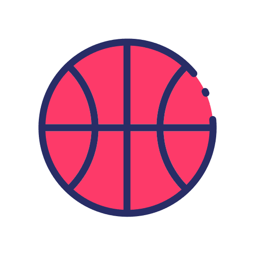Basketball ball play team sport icon Basketball ball play team sport icon