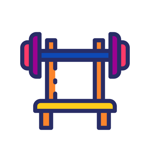 Gym weights weight bar gym bars icon Gym weights weight bar gym bars icon