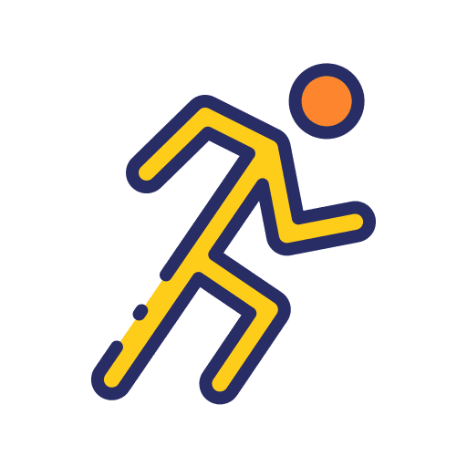 Running trail running run runner icon Running trail running run runner icon
