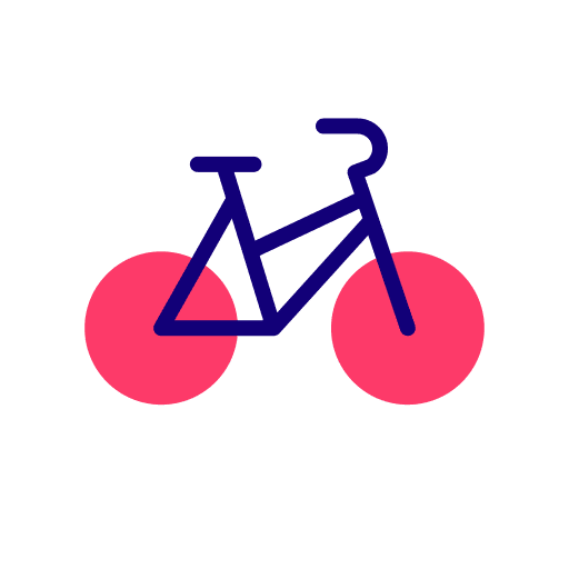 Bike sport sports exercise icon