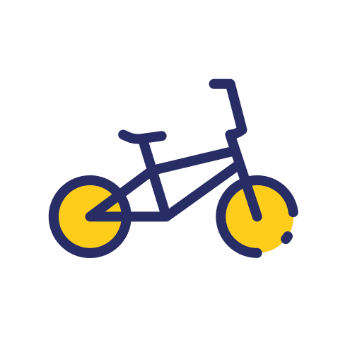 Bmx sports transport cycling icon Bmx sports transport cycling icon