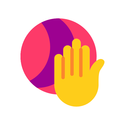 Handball exercise stick man sports icon