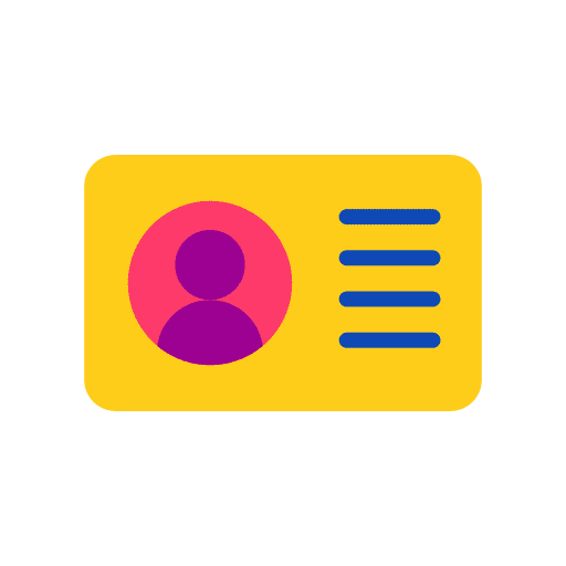 Membership press pass professions and jobs user icon
