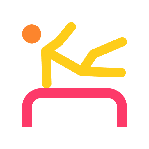Parkour people jump sports and competition icon