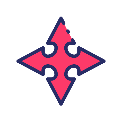 Shuriken weapon blade ninja icon Shuriken weapon blade ninja icon