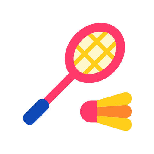 Badminton badminton game fun olympic games icon