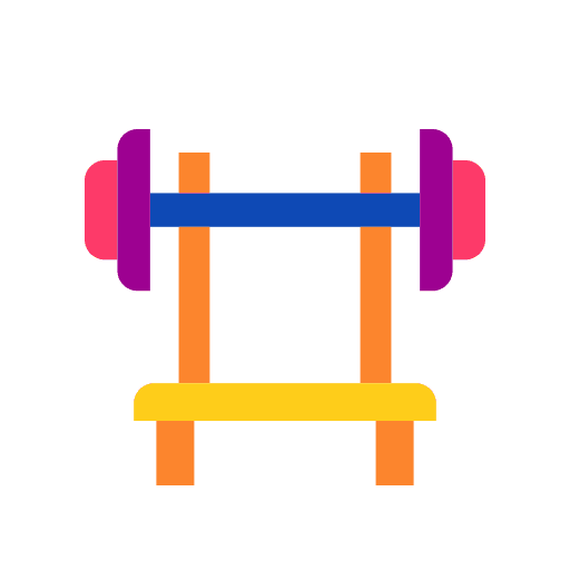 Gym sports sports and competition tools and utensils icon