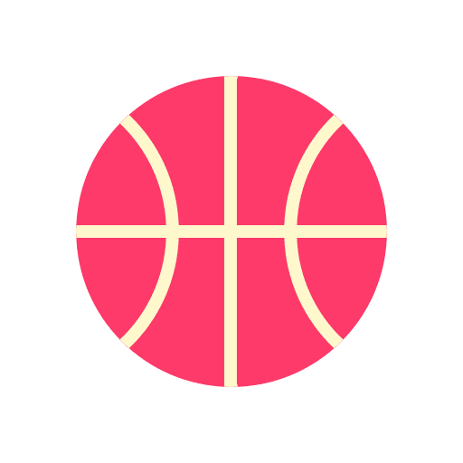 Basketball ball basketball game play icon