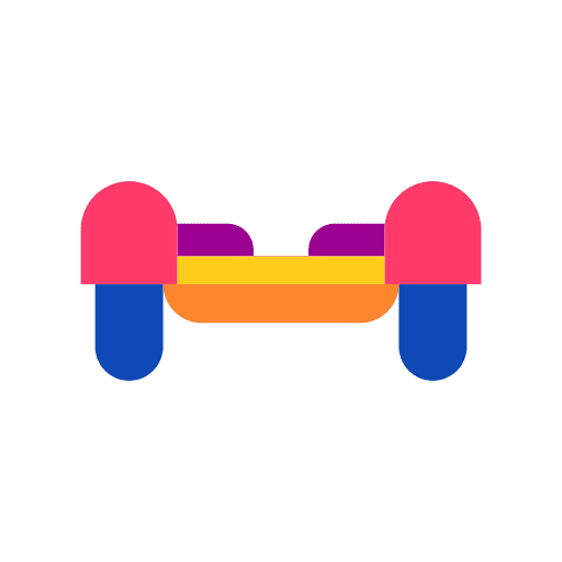 Hoverboard skateboard hoverboard transportation icon