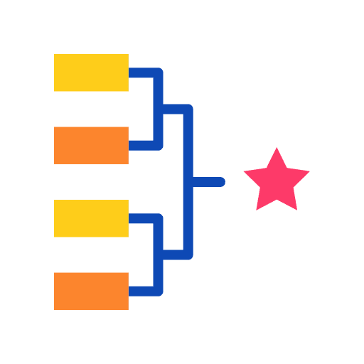 League player sports and competition tournament icon