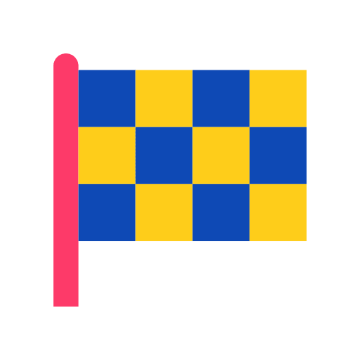 Race motor racing flag flags icon