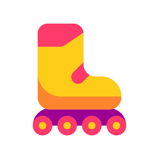 Rollerblade roller skates rollerblade skates sports and competition icon