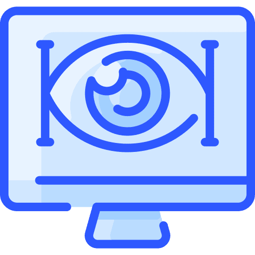 Computer computer visual vision icon