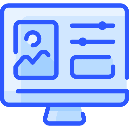 Computer electronics editing graphic design icon Computer electronics editing graphic design icon
