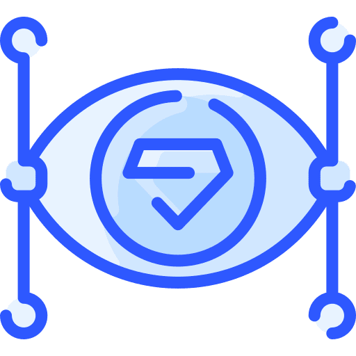 Eye eye view art and design icon Eye eye view art and design icon