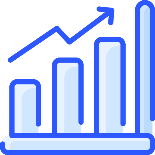 Graphic business statistic statistics icon