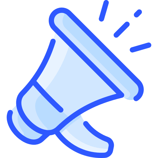 Megaphone megaphone marketing advertising icon