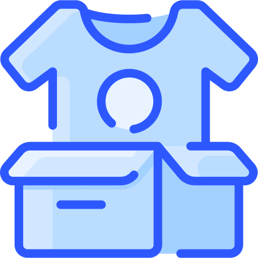 Shipment clothes shipping and delivery shipment icon