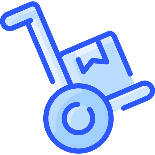 Delivery cart package transport logistics delivery icon Delivery cart package transport logistics delivery icon