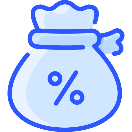 Discount bag money discount bag loan icon Discount bag money discount bag loan icon
