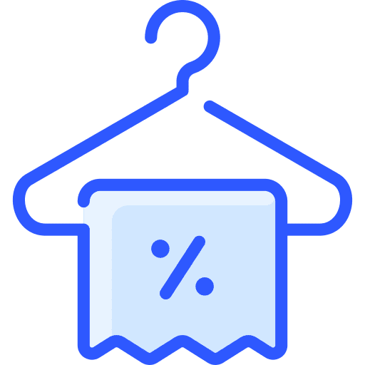 Discount bargain hanger sales icon Discount bargain hanger sales icon