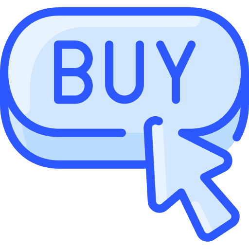 Button press online shop online store icon Button press online shop online store icon