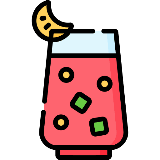 Cocktail drink alcohol food and restaurant icon Cocktail drink alcohol food and restaurant icon