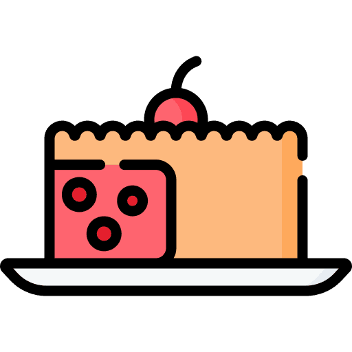 Pie cherry pie food and restaurant icon Pie cherry pie food and restaurant icon