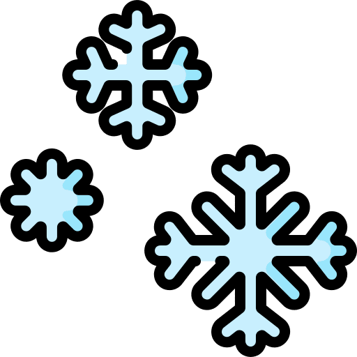 Snowflake meteorology weather snowfall icon Snowflake meteorology weather snowfall icon