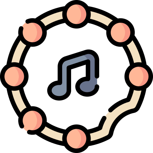 Tambourine tambourine musical instrument celebration icon