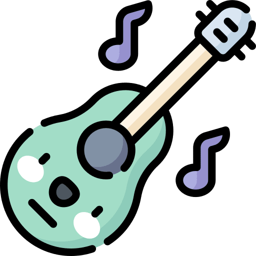 Ukulele orchestra string instrument cultures icon