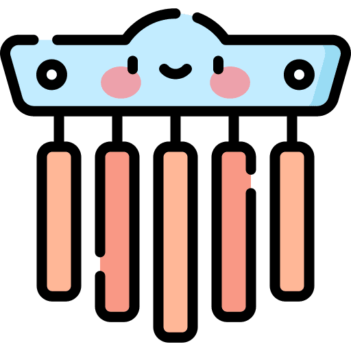 Chimes music musical instrument percussion instrument icon