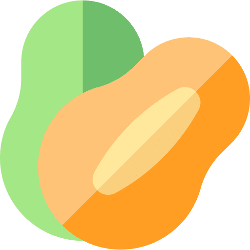 Mango healthy food fruit food and restaurant icon Mango healthy food fruit food and restaurant icon