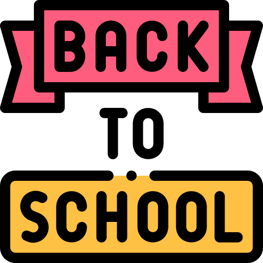 Back to school high school education college icon Back to school high school education college icon